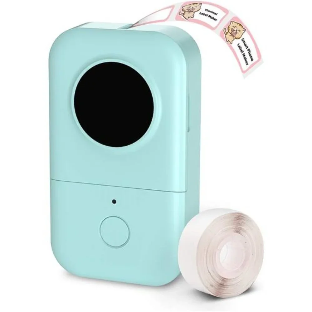Label Maker Machine with Tape,Portable Bluetooth Label Printer,Small Smart Phone